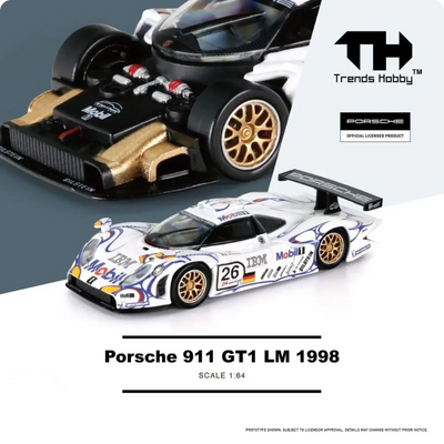 Porsche 911 GTI LM 1998, 1:64 Scale
