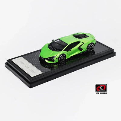 LCD Lamborghini Revuelto Shanghai Toy Fair Special Package 2025 Apple Green 1:64 Scale Diecast Model