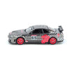 INNO64 Nissan Skyline GT-R R34 Black Crow Black 1:64 Scale Diecast Model (SGDE 2025)