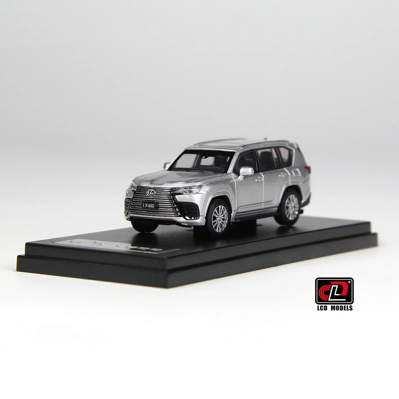 LCD Lexus LX600 Silver 1:64 Scale Diecast Model