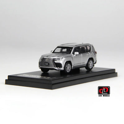 LCD Lexus LX600 Silver 1:64 Scale Diecast Model