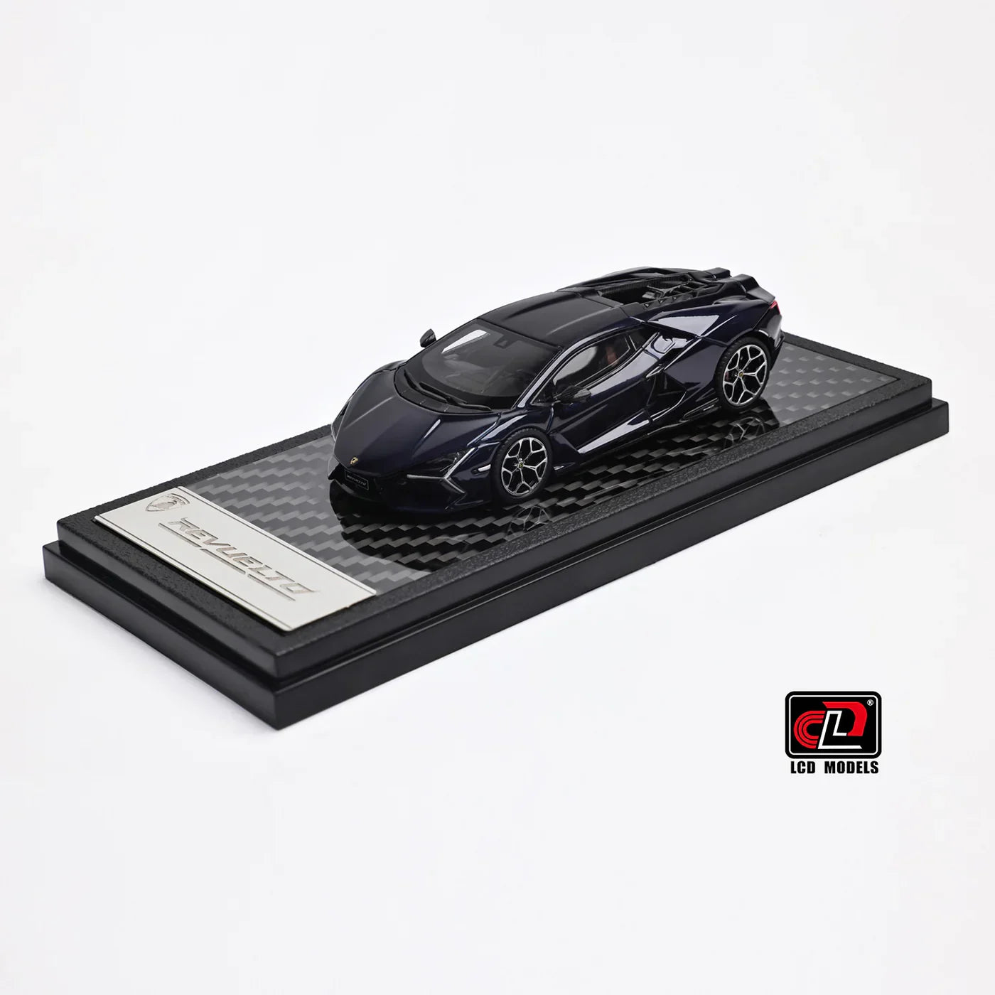 LCD Lamborghini Revuelto Blue 1:64 Scale Diecast Model