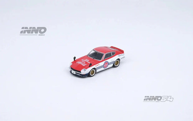 INNO64 Nissan Fairlady Z (S30) Coca-Cola Livery 1:64 Scale Diecast Model