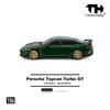 PRE-ORDER Trends Hobby Porsche Taycan Turbo GT Green 1:64 Scale Diecast Model