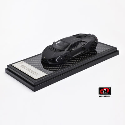 Lamborghini Revuelto, 1:64 Scale (Matte Black) - LCD Models