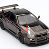 INNO64 Nissan Skyline GT-R R34 Nismo R-Tune Black Chrome Hobby Expo China 2023 Event Edition 1:64 Scale Diecast Model (Pre-Order)