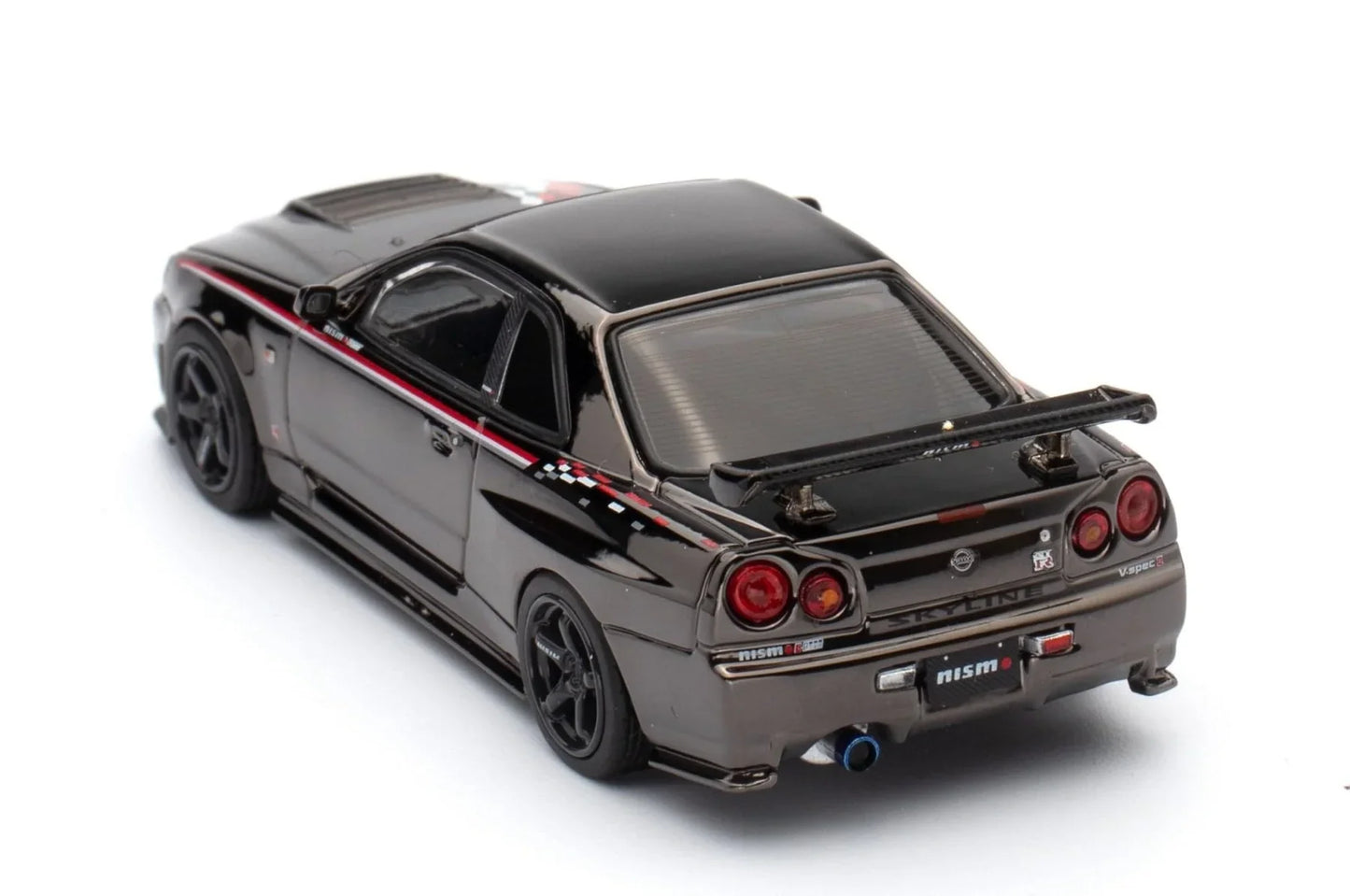 INNO64 Nissan Skyline GT-R R34 Nismo R-Tune Black Chrome Hobby Expo China 2023 Event Edition 1:64 Scale Diecast Model (Pre-Order)