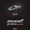 LCD McLaren Senna GTR Foshan APA XPO Special Package 2025 Gulf Livery 1:64 Scale Diecast Model