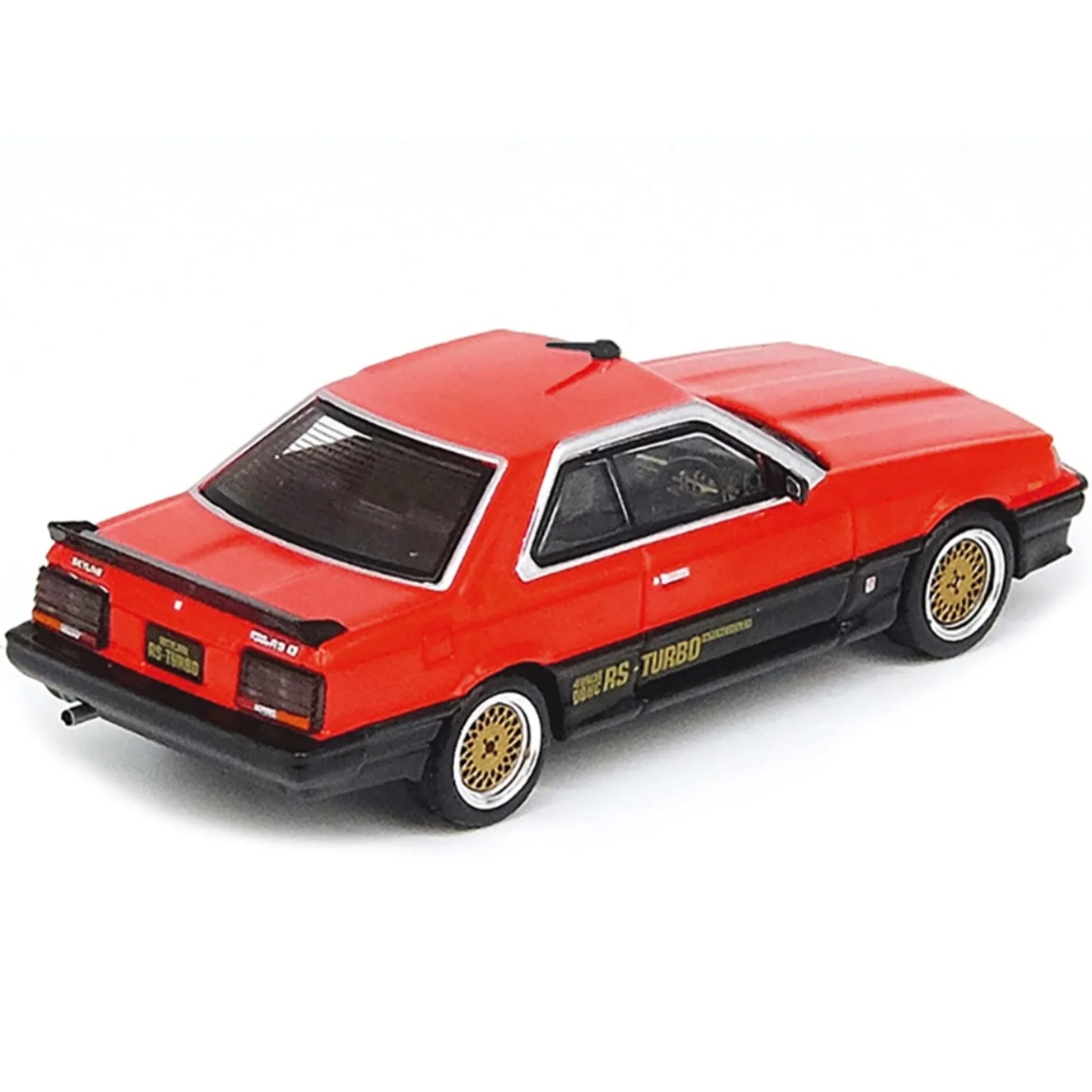 INNO64 Nissan Skyline 2000 Turbo RS-X DR30 Red & Black 1:64 Scale Diecast Model