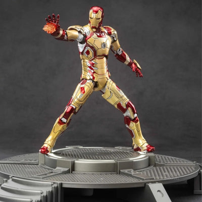 Iron Man Mark 42 with Light Up Base Set Action Figure by ZD Toys - 7 Inch | Ages 15+ - view 2