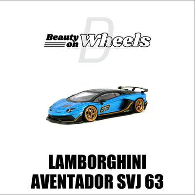 Lamborghini Avantador SVJ 63, 1:64 Scale