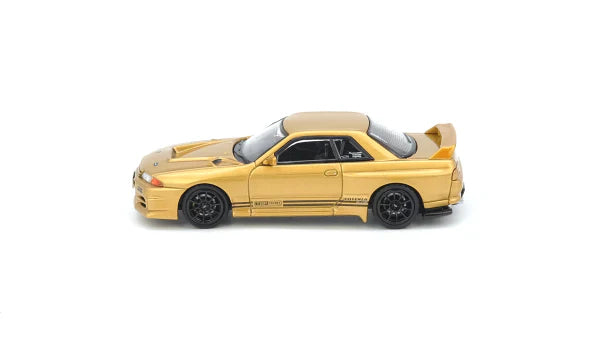 INNO64 Top Secret BNR32 GT-R 650R Gold 1:64 Scale Diecast Model (Pre-Order)