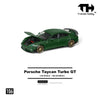 PRE-ORDER Trends Hobby Porsche Taycan Turbo GT Green 1:64 Scale Diecast Model