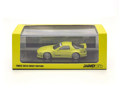 INNO64 Mazda RX-7 FC3S Pandem Rocket Bunny TMCS 2025 Event Edition Chase Car 1:64 Scale Diecast Model