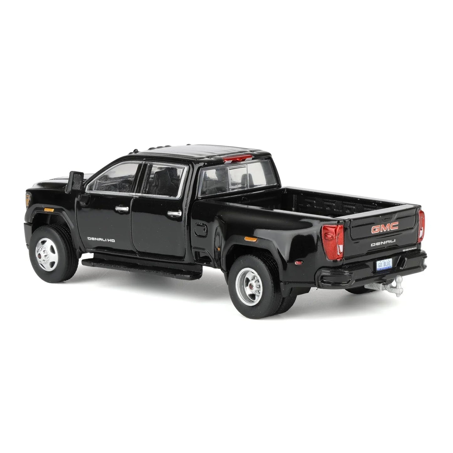 GreenLight GMC Sierra 3500HD Denali 2022 Black 1:64 Scale Diecast Model