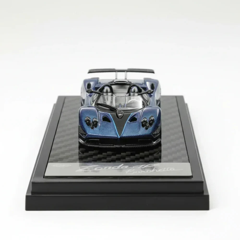 LCD Pagani Zonda HP Carbon Blue 1:64 Scale Diecast Model