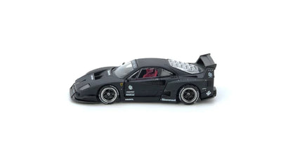 INNO64 LBWK Ferrari F40 Hong Kong Toycar Salon 2023 Special Edition 1:64 Scale Diecast Model (Matte Black)