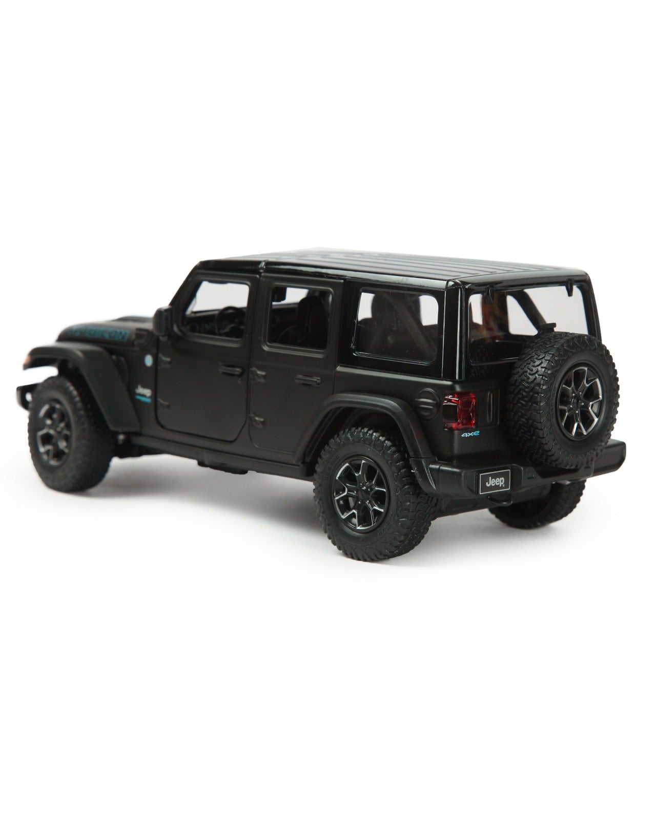 Jeep Wrangler Rubicon 4xe 1:24 Scale Diecast Off-Road SUV Collectible