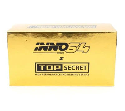 INNO64 Nissan Skyline GT-R R32 Top Secret TMCS 2025 Chrome Gold 1:64 Scale Diecast Model