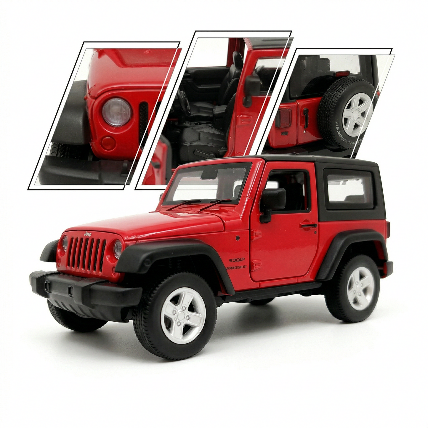 Jeep Wrangler 1:32 Scale Diecast Collectible