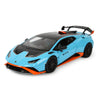 Rastar Lamborghini Huracan STO Blue 1:18 Scale Diecast Model