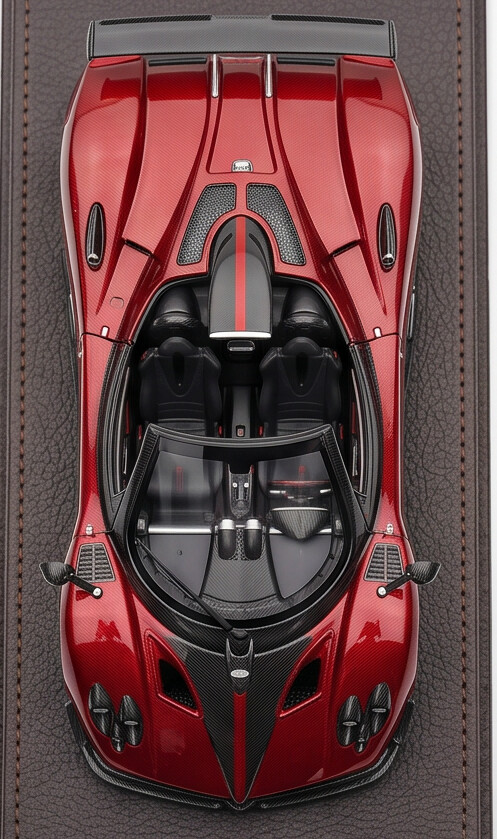 Pagani Zonda HP Barchetta Diecast | 1:64 Scale Model Car | Hypercar Collectible