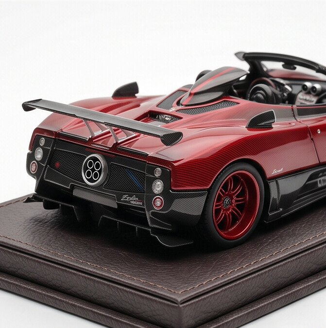 Pagani Zonda HP Barchetta Diecast | 1:64 Scale Model Car | Hypercar Collectible