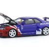 HEC 2026 GreenLight Nissan Skyline GT-R BNR34 Nismo R-Tune Concept 1:64 Scale Diecast Model
