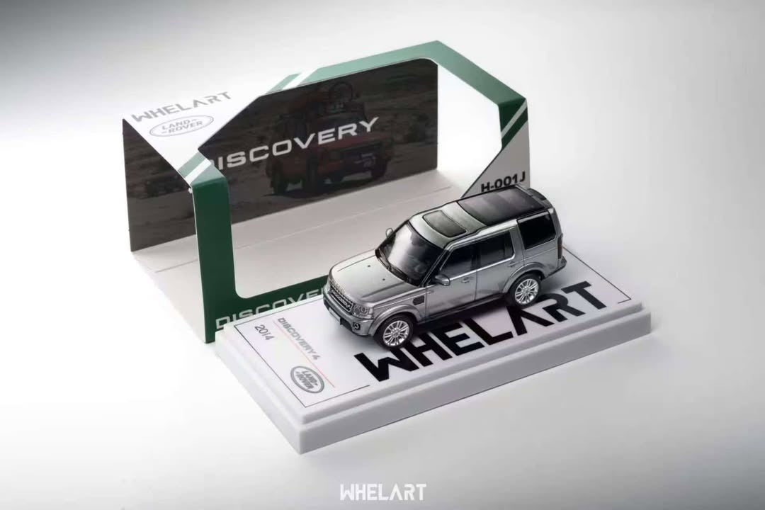 Whelart Land Rover Discovery 4 Grey 1:64 Scale Diecast Model