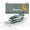 BMC Toyota Supra Top Secret JZA80 RHD Manila Show Silver 1:64 Scale Diecast Model