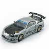 BMC Toyota Supra Top Secret JZA80 RHD Manila Show Silver 1:64 Scale Diecast Model
