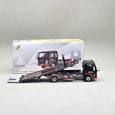 Tiny City CN27 Diecast - Isuzu N Series SF Express Flatbed Trailer (2023)