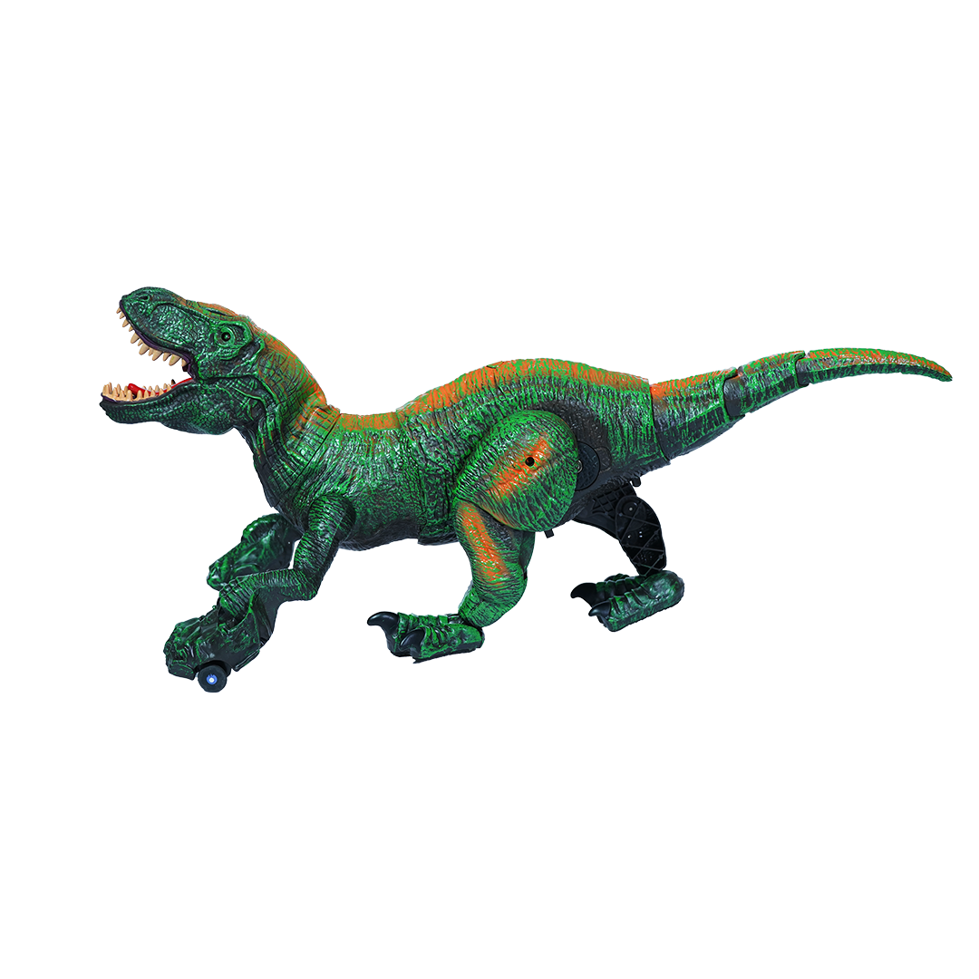 TC03 RC T-Rex Dinosaur Toy – Spray & Crawl-Green