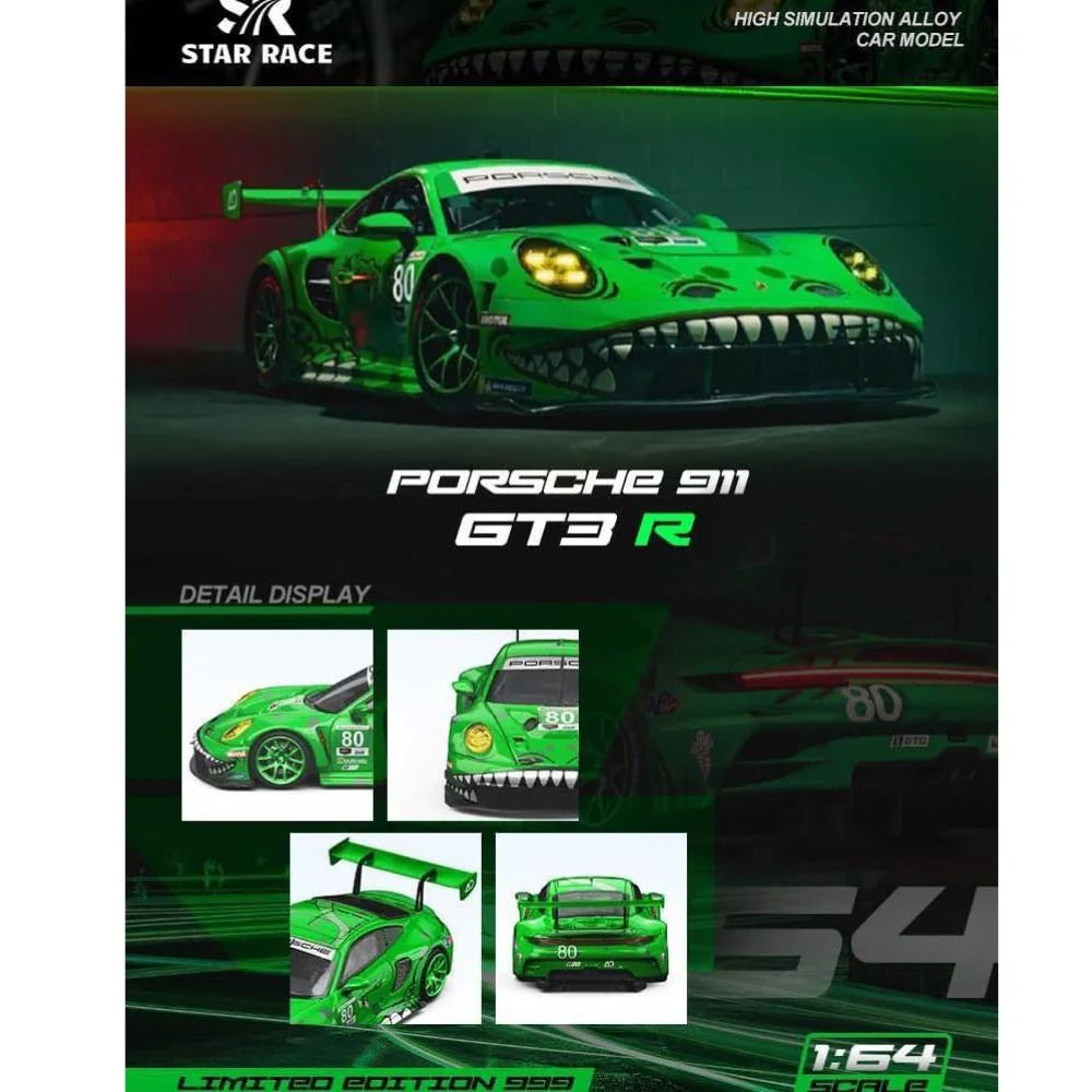 STAR RACE | Porsche 911 GT3 R - Black Dragon #80 AO Racing (Green)