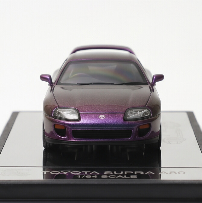 Toyota Supra A80 Chameleon LCD Models | 1:64 Scale JDM Diecast | Color Shift Collectible