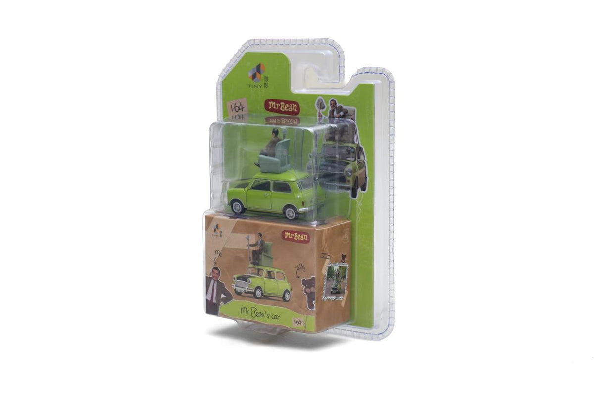 TINY Morris Mini Mr. Bean lime green set, additional product view