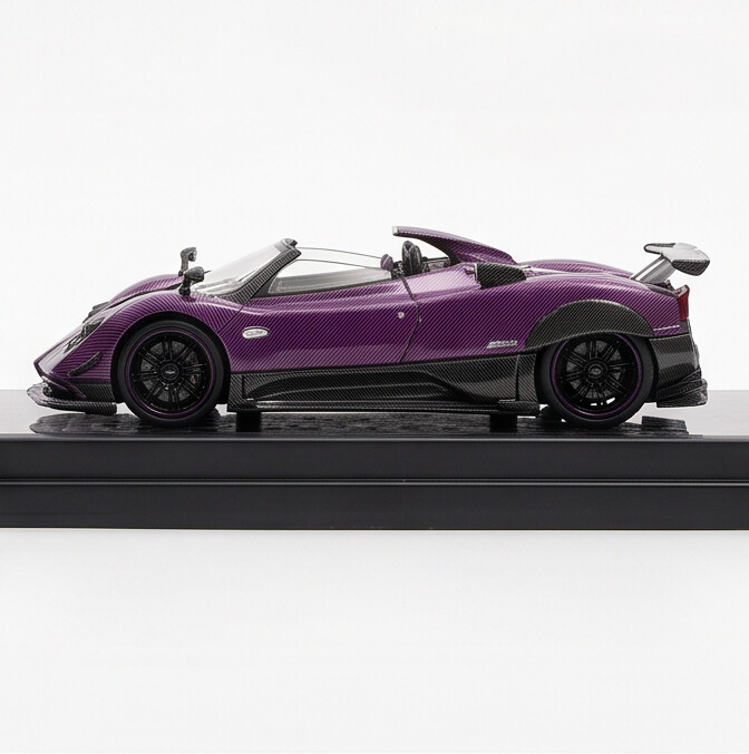 Pagani Zonda HP Barchetta Diecast | 1:64 Scale Model Car | Hypercar Collectible