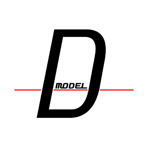 D Model logo